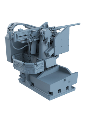 老姚手工坊各比例 坦克模型升级件 美国 M1机枪组B  1pc
