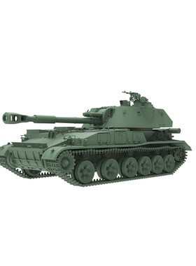 预售SS56644 1/56 军事模型 苏联 自行火炮 2S3 Akatsiya