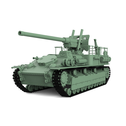 SS72580 1/72 军事模型 苏联 SU-8 坦克歼击车