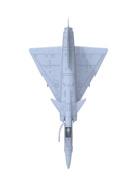 LYR200917A 1/200 军事模型 南非阿特拉斯‘猎豹战斗机 降落模式