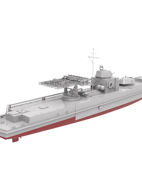 预售 RHWS350020/S  1/350苏联1124型装甲炮艇 多管火箭炮改型