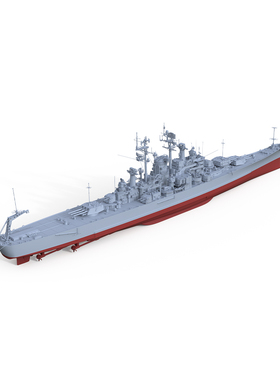预售SSC3000570/S 1/3000军事模型 美国海军 纽波特纽斯 重巡洋舰