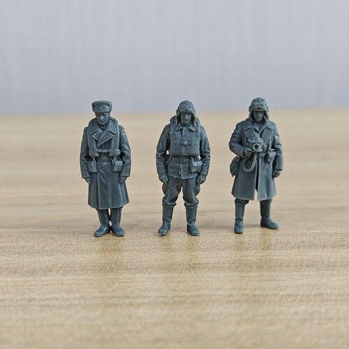 MRY-SFW LYWF004  二战苏联海军兵人北方舰队潜艇艇员防寒3人套组