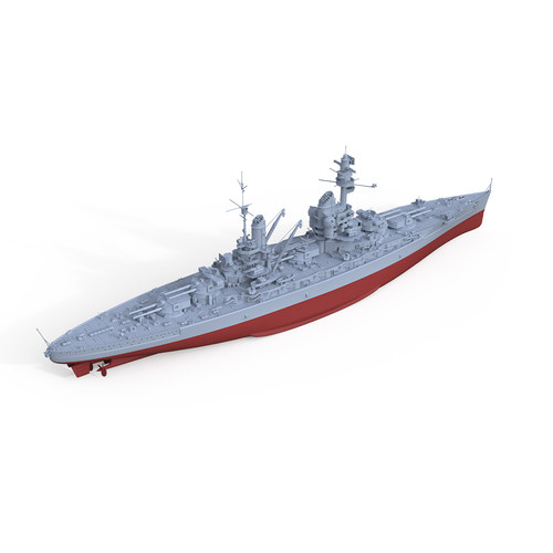 1/350比例军事模型 德国 国王级战列舰 配兵人