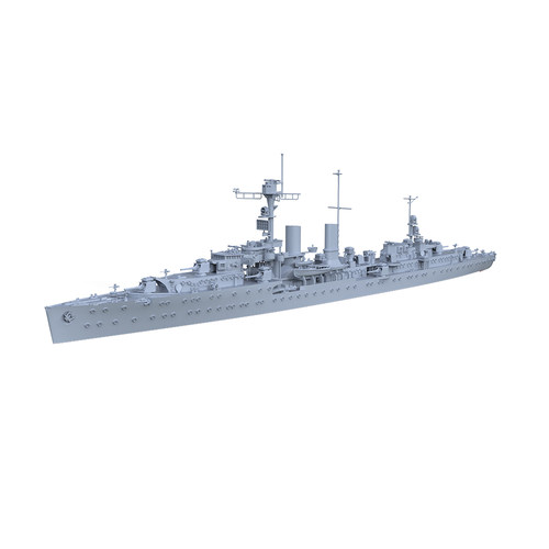 1/350比例军事模型 德国 埃姆登号 轻型巡洋舰 配兵人