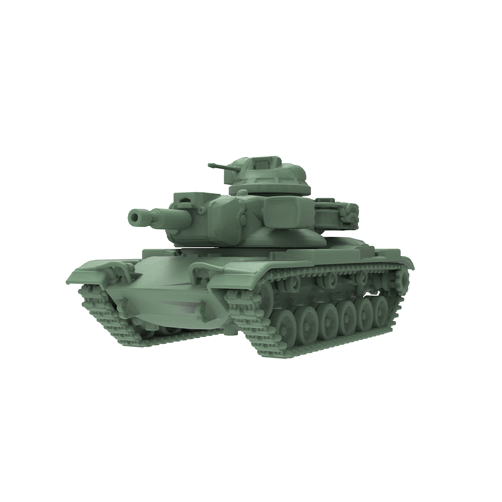 SS350929 1/350 军事模型 美国M60A2-Starship主战坦克 V2.0 4pcs