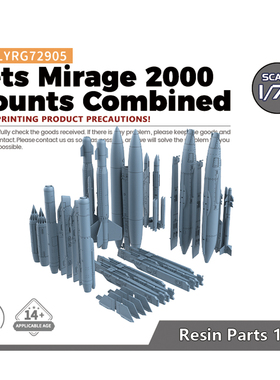 老姚手工坊 LYRG72905 1/72 法国空军 幻影2000 挂载组合