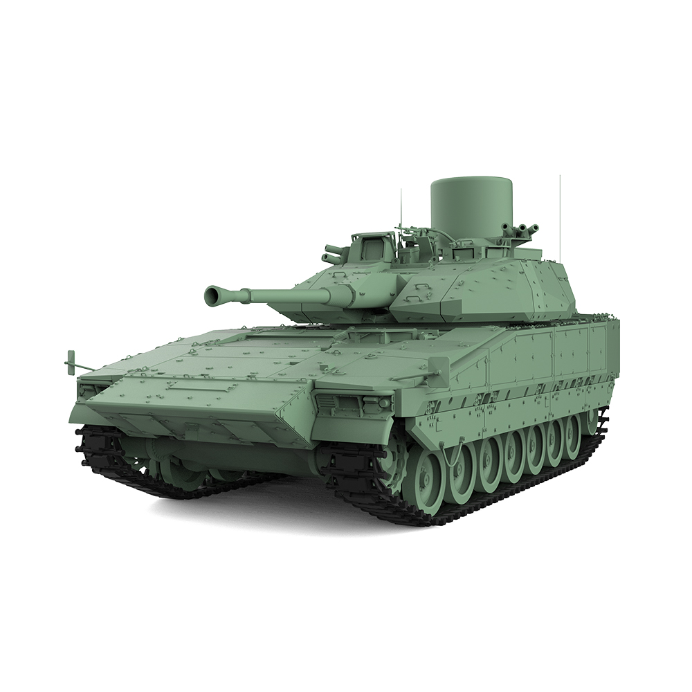 预售SSMODEL SS56739 1/56  军事模型 瑞典 9040C型战车 防空型