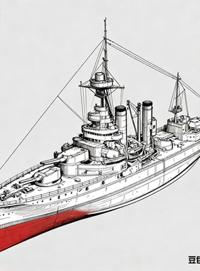 预售SSC1250142/S 1/1250 英国 铁公爵级莫尔伯勒号战列舰