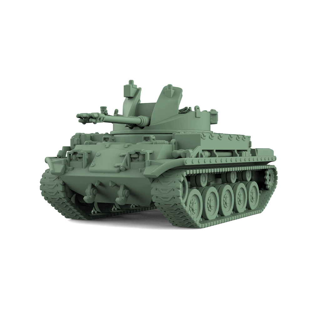 SS400538 1/400 军事模型 美国 M42 除尘者 自行防空炮 V2.0 4pcs