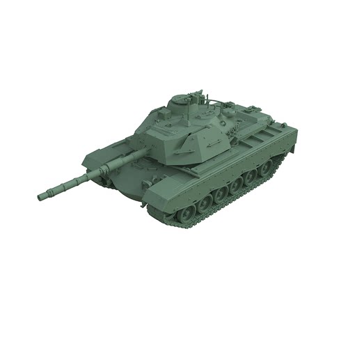 MRY-SFW SS144128 1/144 军事模型 德国 超级主战坦克 M48