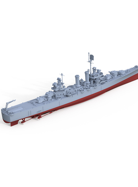 预售SSC2000514/S 1/2000军事模型 阿根廷 七月九日号 防护巡洋舰