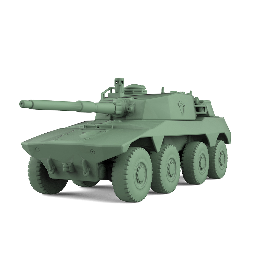 SS350972 1/350 军事模型 南非 大山猫76坦克歼击车 V2.0 4pcs