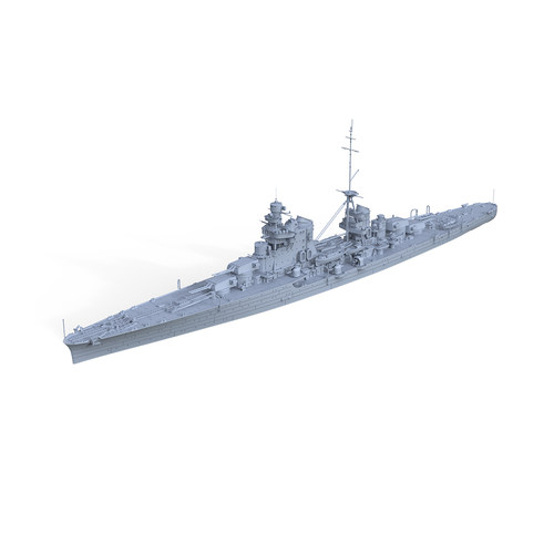 1/350比例军事模型 意大利 扎拉级重型巡洋舰 波拉号 配兵人
