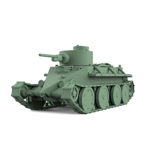 SS100837 1/100 军事模型 美国 克里斯蒂M1931 T3 中型坦克 V2.0