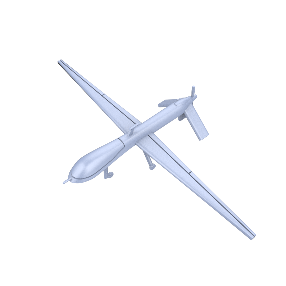 LYR700919A 1/700 军事模型 英国 捕食者无人机 降落模式  6pcs