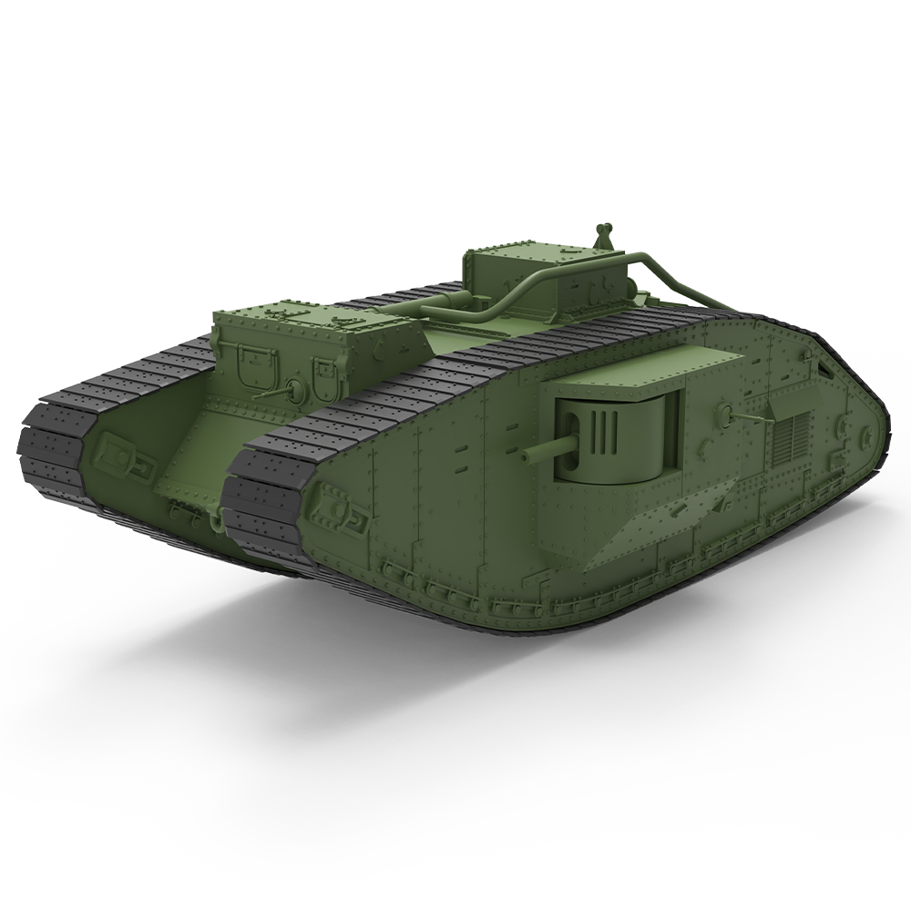 预售 SS56372 1/56 军事模型 英国 马克 V 型坦克 Male 重型坦克
