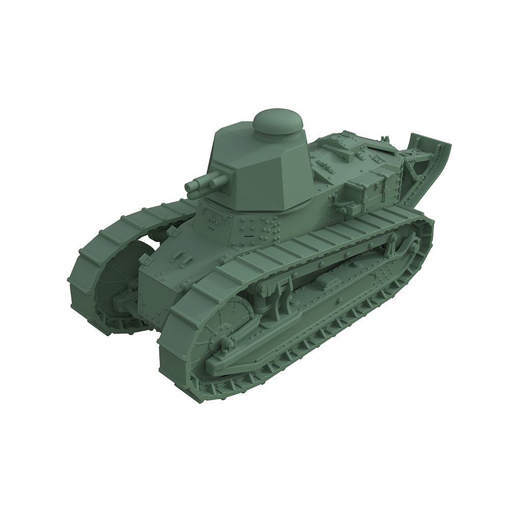 预售 SS1250835 1/1250 军事模型 法国 雷诺 Renault FT 轻型坦克