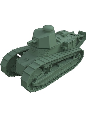 预售SS700835 1/700 军事模型 法国 雷诺 Renault FT 轻型坦克