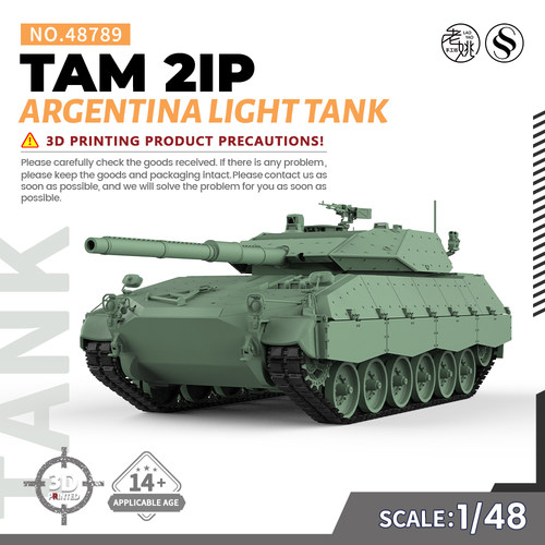 SSMODEL SS48789 1/48 军事模型 阿根廷 TAM 2IP轻型坦克