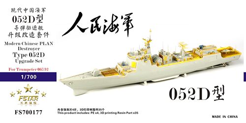 海军052D型驱逐舰升级套改