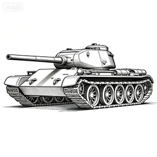 苏联T 预售SS35882 军事模型 44中型坦克