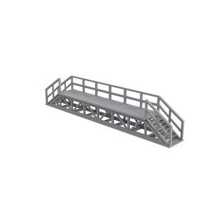 老姚手工坊 各比例 机车工厂维修梯 火车模型场景 1pcs