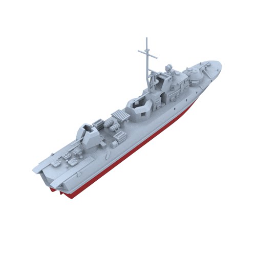 SSC350770/S 1/350 军事模型 苏联1204型边防巡逻艇后期型
