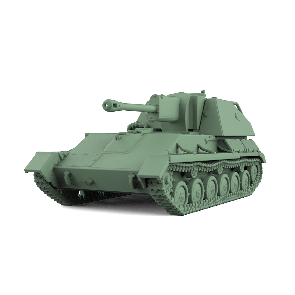 SS350611 1/350  军事模型 苏联 SU-76M 76mm ZiS-3 坦克歼击车