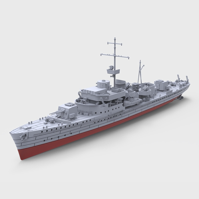 SSC200619/S 1/200 军事模型 德国K2炮艇
