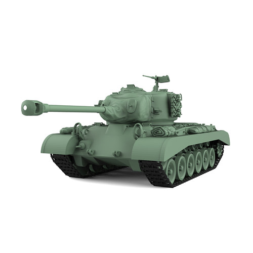 预售SS56520 1/56 军事模型 美国 T26E5 M26 潘兴 重型坦克