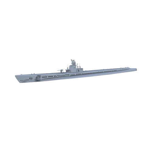 1/350比例  军事模型 美国海军 小鲨鱼潜艇 配兵人