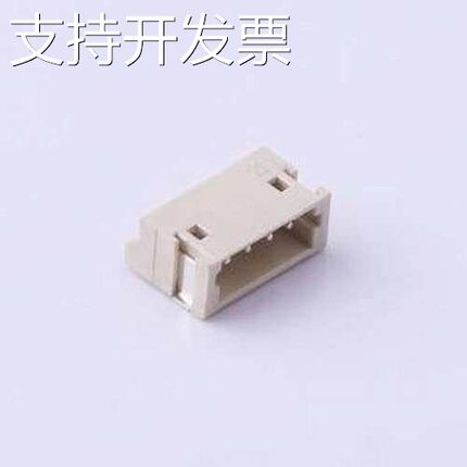 ZH1.5-4P-WT 线对板针座 1x4P 间距:1.5mm 卧贴 系列:ZH SMD,P=1.