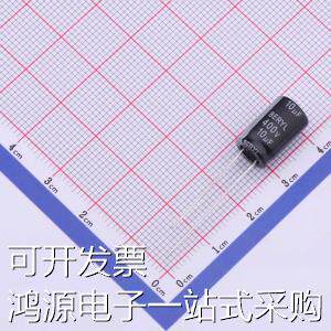 ME400M100LO8*12TA-1A3ET 直插铝电解电容 10uF ±20% 400V
