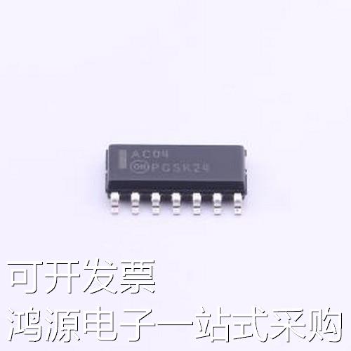 74AC04SCX反相器六路反相器 SOIC-14原装现货