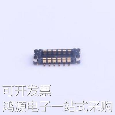 5035521220 板对板连接器 间距:0.4mm PIN:12P 公 立贴 SMD,P=0.4