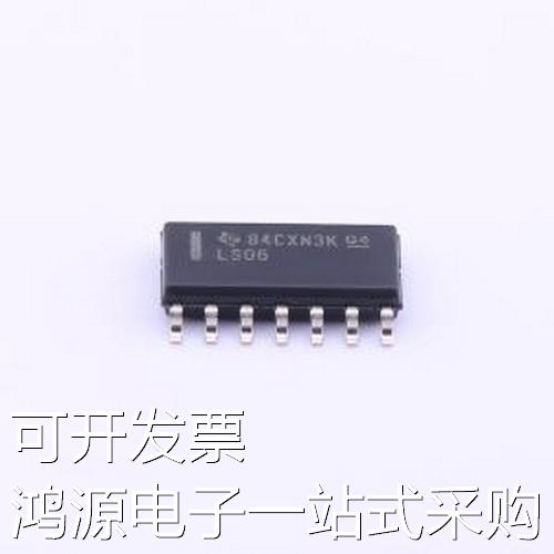 SN74LS06DR反相器 SN74LS06DR SOIC-14原装现货