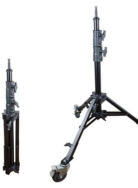 KUPO演播室摄影棚监视器支架 162MB显示器支架 LED屏幕脚架 Monitor Stand 旋转电脑显示器支架移动直播灯架