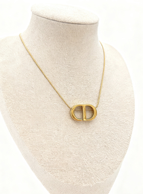 新款猪鼻子项链女小众设计感气质锁骨链轻奢网红爆款不掉色