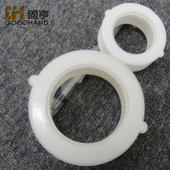 蓝堡橱柜五金塑料夹板透气孔下水口地漏夹板线孔盖桌面隔板线孔盖