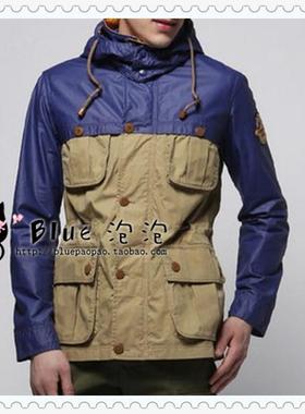 国内代购PLORY男装专柜正品蓝色夹克POJJ411B02 JJ411B02 1498