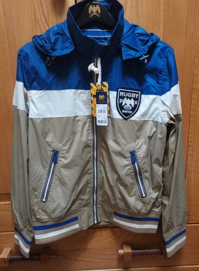 PLORY男英伦校园风格连帽夹克POJJ222210