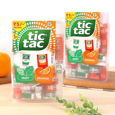 Tictac糖嘀嗒糖薄荷香橙味