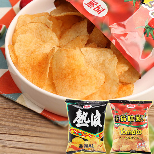 四洲四洲香辣味50g煲剧热浪薯片