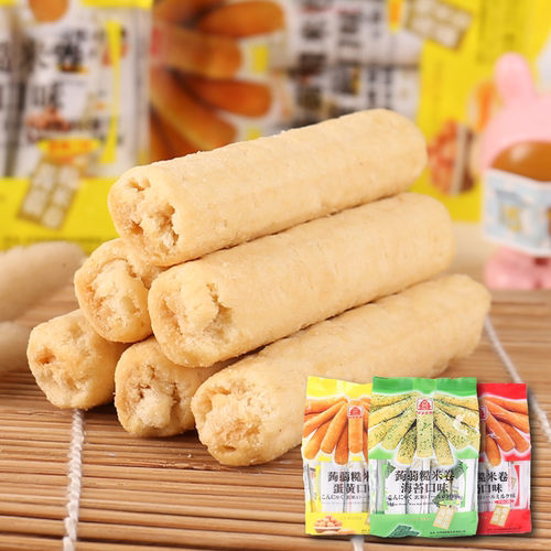 台湾进口北田蒟蒻糙米卷