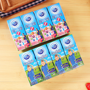 进口牛奶泰味道子母奶DUTCH LADY哒露奇儿童甜含乳饮料170ml*4盒