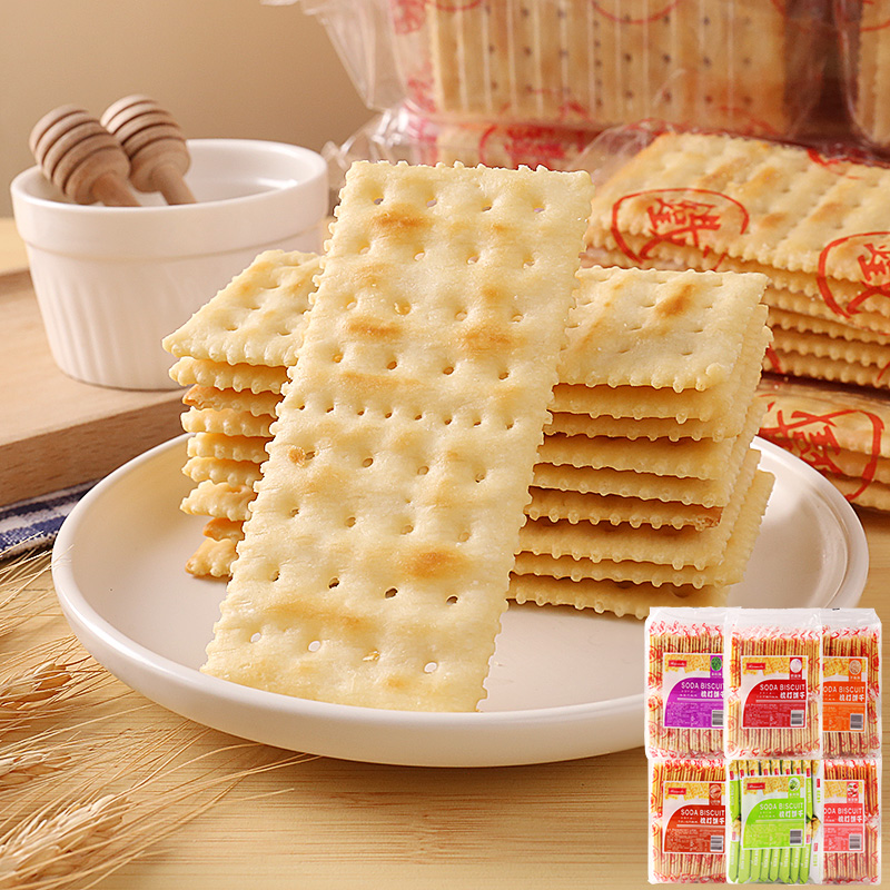 biando梳打饼个多个口味