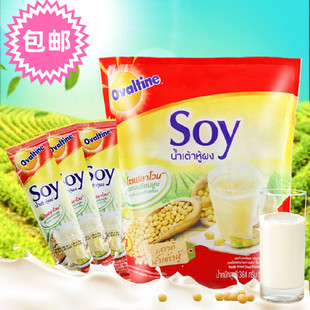 豆浆粉soy速溶纯豆奶粉13条早餐奶营养冲饮品 泰国阿华田Ovaltine