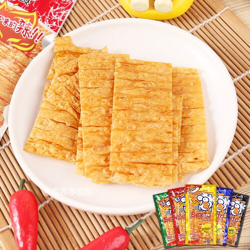 泰国进口bento拌多乐超味鱿鱼片20g甜辣味蒜香手撕即食鱿鱼干特产
