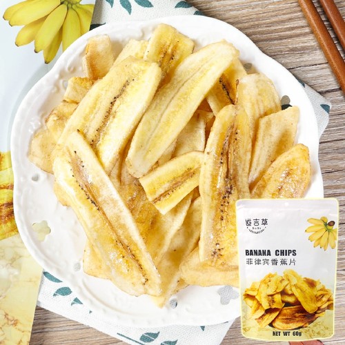 道吉草香蕉片菲律宾进口零食60g